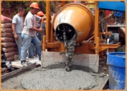 preparar concreto