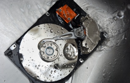 Concept of Cleaning Yout Hard Drive